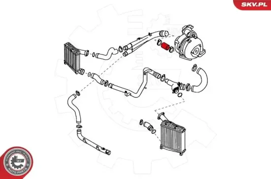 Seilzug, Feststellbremse hinten ESEN SKV 26SKV706 Bild Seilzug, Feststellbremse hinten ESEN SKV 26SKV706