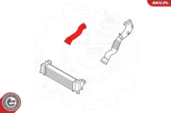 Ladeluftschlauch ESEN SKV 24SKV177 Bild Ladeluftschlauch ESEN SKV 24SKV177