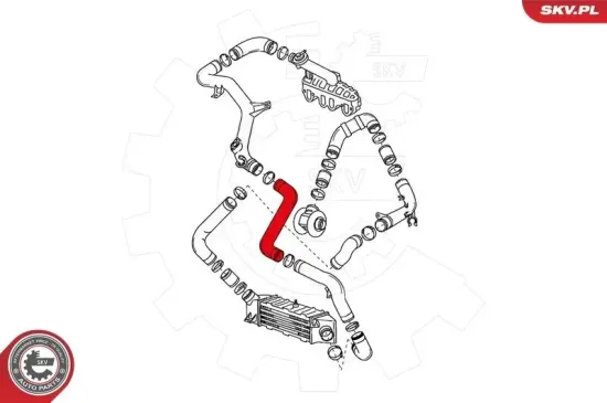 Ladeluftschlauch ESEN SKV 24SKV184 Bild Ladeluftschlauch ESEN SKV 24SKV184