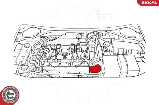 Ladeluftschlauch ESEN SKV 24SKV216 Bild Ladeluftschlauch ESEN SKV 24SKV216