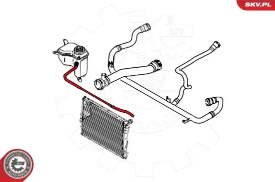 Kühlerschlauch ESEN SKV 24SKV249 Bild Kühlerschlauch ESEN SKV 24SKV249