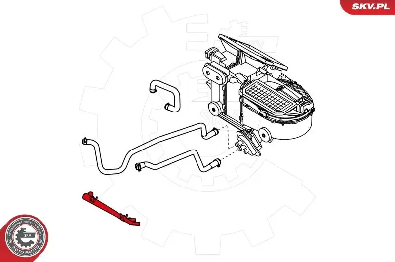 Seilzug, Kupplungsbetätigung ESEN SKV 27SKV117