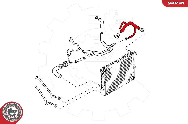 Seilzug, Kupplungsbetätigung ESEN SKV 27SKV119