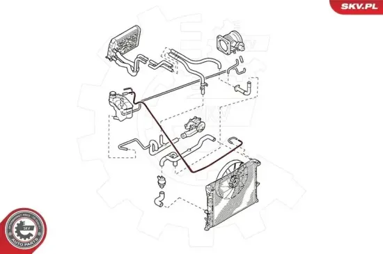 Seilzug, Kupplungsbetätigung ESEN SKV 27SKV119 Bild Seilzug, Kupplungsbetätigung ESEN SKV 27SKV119