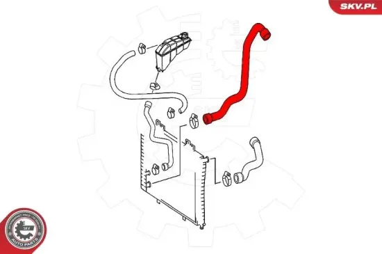 Kühlerschlauch unten ESEN SKV 24SKV294 Bild Kühlerschlauch unten ESEN SKV 24SKV294
