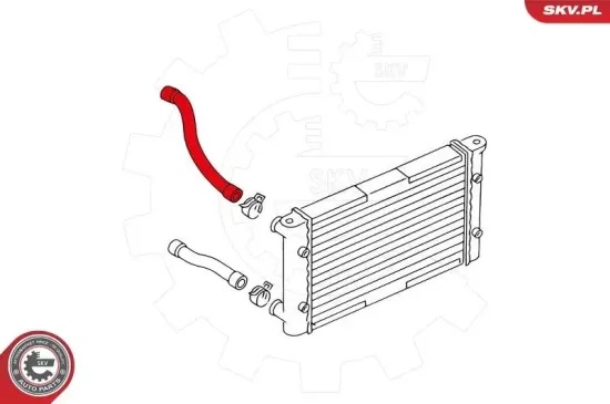 Kühlerschlauch oben ESEN SKV 24SKV361 Bild Kühlerschlauch oben ESEN SKV 24SKV361