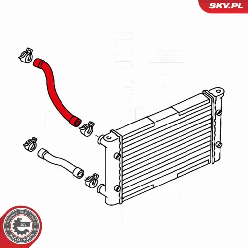 Kühlerschlauch ESEN SKV 24SKV389 Bild Kühlerschlauch ESEN SKV 24SKV389
