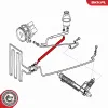 Hydraulikschlauch, Lenkung von Kühlrohr nach Ausgleichsbehälter ESEN SKV 24SKV450 Bild Hydraulikschlauch, Lenkung von Kühlrohr nach Ausgleichsbehälter ESEN SKV 24SKV450