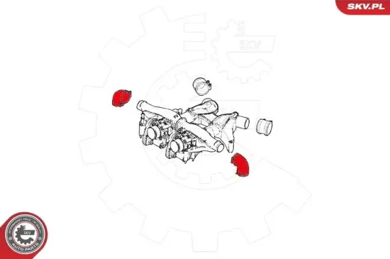 Ansaugschlauch, Luftfilter ESEN SKV 24SKV486 Bild Ansaugschlauch, Luftfilter ESEN SKV 24SKV486