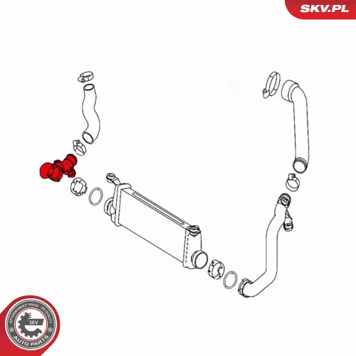 Ladeluftschlauch ESEN SKV 24SKV589 Bild Ladeluftschlauch ESEN SKV 24SKV589