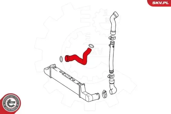 Ladeluftschlauch ESEN SKV 24SKV626 Bild Ladeluftschlauch ESEN SKV 24SKV626