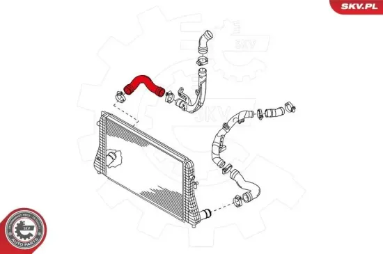 Ladeluftschlauch ESEN SKV 24SKV644 Bild Ladeluftschlauch ESEN SKV 24SKV644