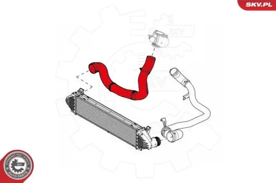 Ladeluftschlauch ESEN SKV 24SKV663 Bild Ladeluftschlauch ESEN SKV 24SKV663