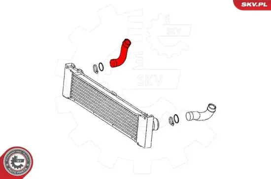 Ladeluftschlauch ESEN SKV 24SKV745 Bild Ladeluftschlauch ESEN SKV 24SKV745
