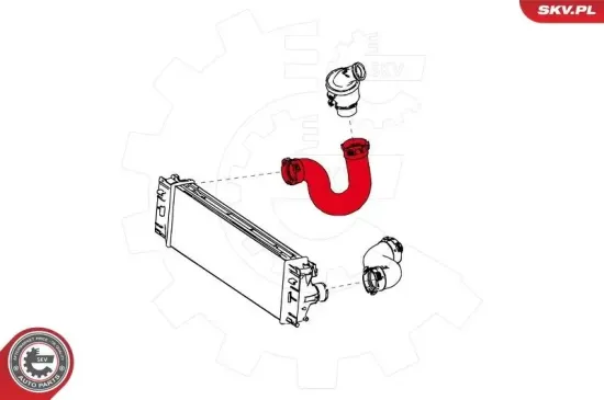 Ladeluftschlauch ESEN SKV 24SKV774 Bild Ladeluftschlauch ESEN SKV 24SKV774