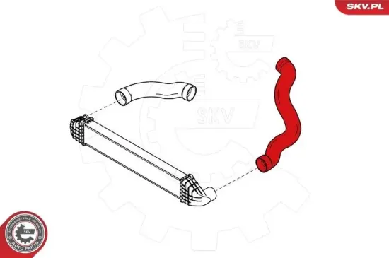 Ladeluftschlauch ESEN SKV 24SKV776 Bild Ladeluftschlauch ESEN SKV 24SKV776