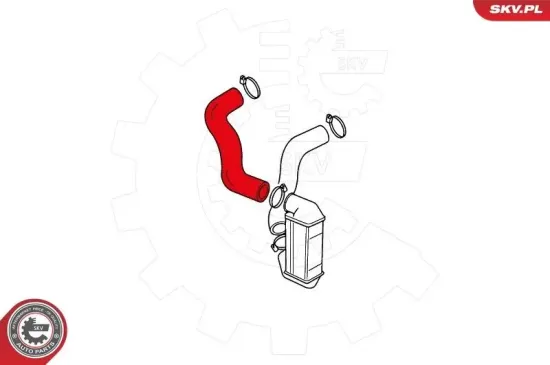 Ladeluftschlauch ESEN SKV 24SKV824 Bild Ladeluftschlauch ESEN SKV 24SKV824
