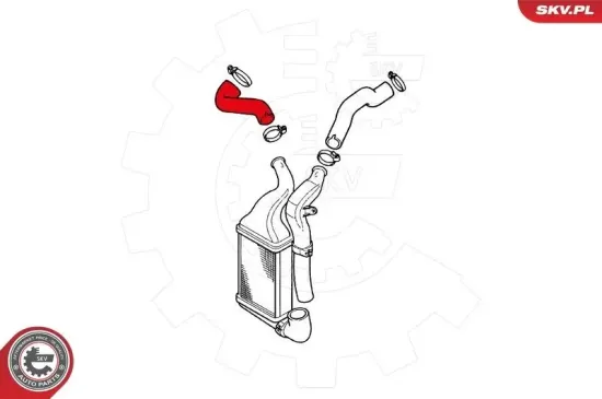 Ladeluftschlauch ESEN SKV 24SKV842 Bild Ladeluftschlauch ESEN SKV 24SKV842