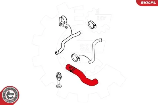 Ladeluftschlauch ESEN SKV 24SKV882 Bild Ladeluftschlauch ESEN SKV 24SKV882