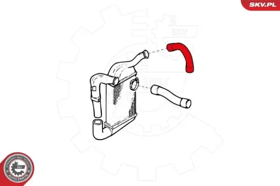 Ladeluftschlauch ESEN SKV 24SKV917 Bild Ladeluftschlauch ESEN SKV 24SKV917
