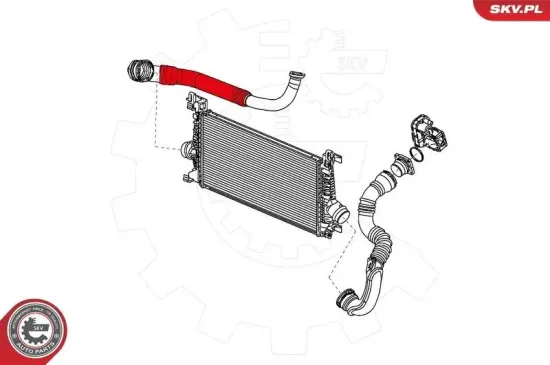 Ladeluftschlauch ESEN SKV 24SKV934 Bild Ladeluftschlauch ESEN SKV 24SKV934