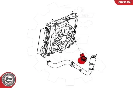Ladeluftschlauch ESEN SKV 24SKV939 Bild Ladeluftschlauch ESEN SKV 24SKV939