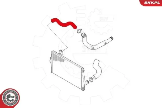 Ladeluftschlauch ESEN SKV 24SKV967 Bild Ladeluftschlauch ESEN SKV 24SKV967