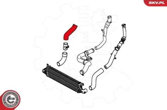 Ladeluftschlauch ESEN SKV 24SKV968 Bild Ladeluftschlauch ESEN SKV 24SKV968
