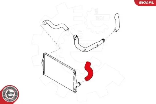Ladeluftschlauch ESEN SKV 24SKV999 Bild Ladeluftschlauch ESEN SKV 24SKV999