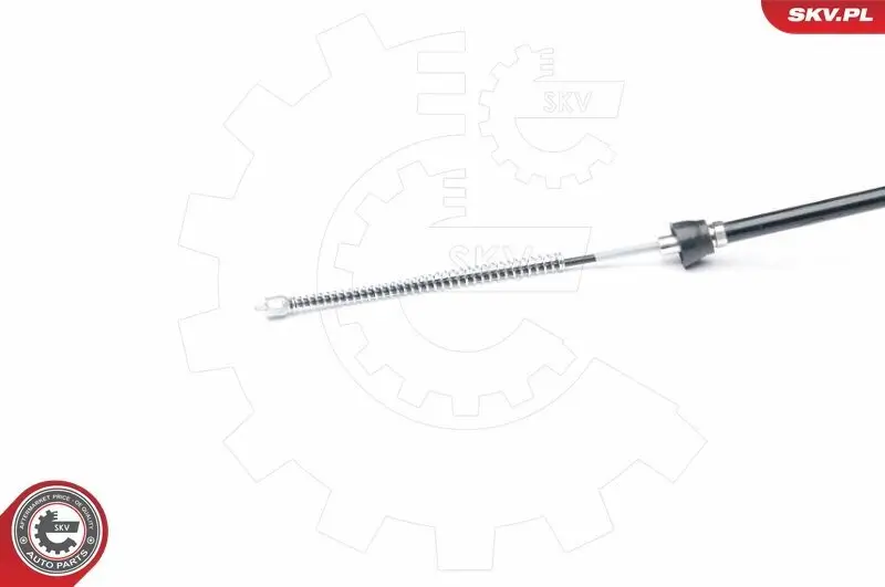 Seilzug, Feststellbremse hinten links hinten rechts ESEN SKV 25SKV736