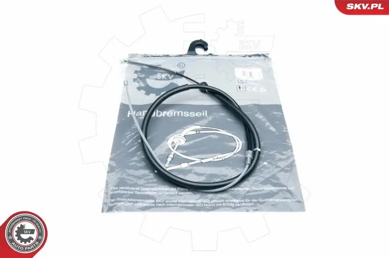 Seilzug, Feststellbremse hinten links hinten rechts ESEN SKV 25SKV836