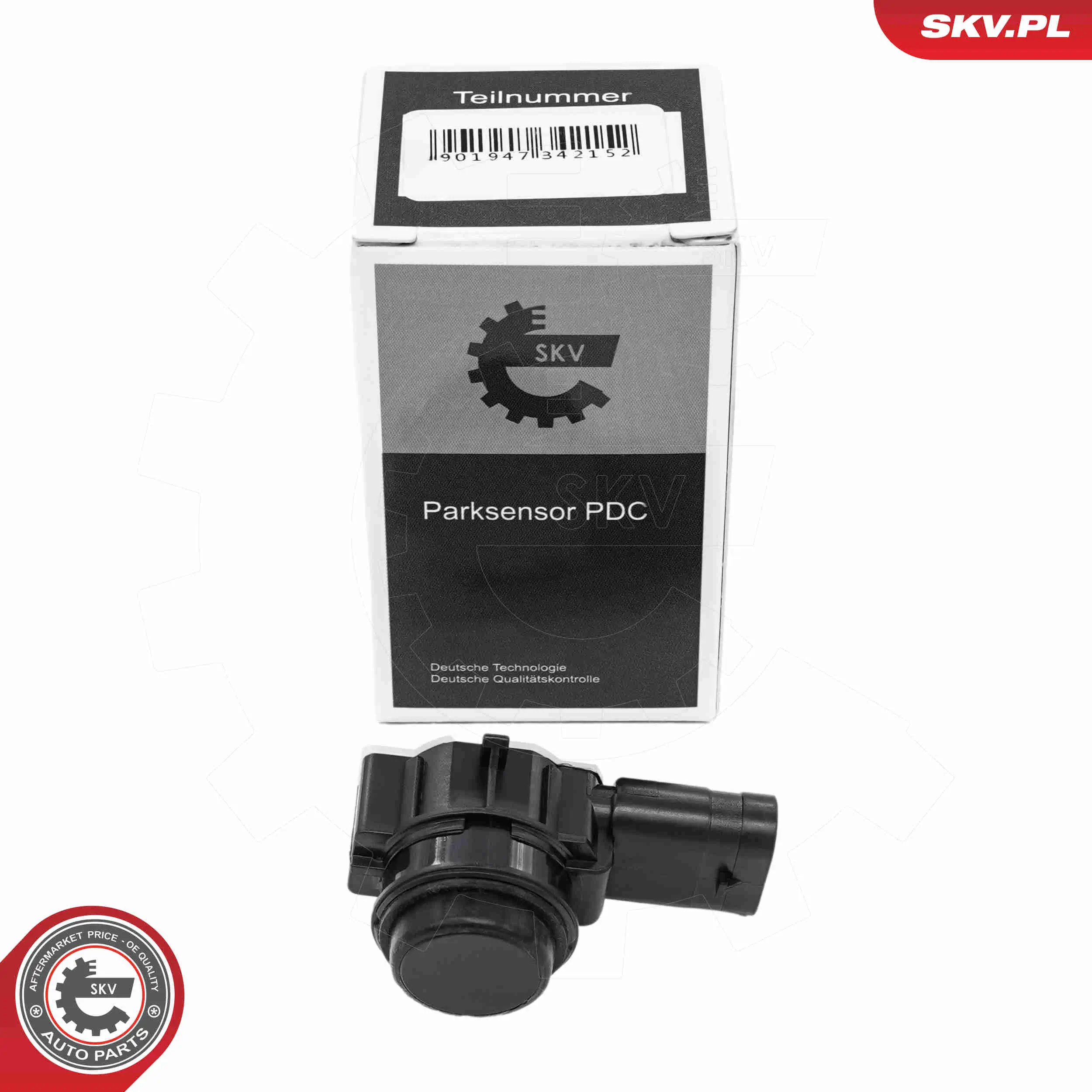 Sensor, Einparkhilfe 12 V hinten vorne ESEN SKV 28SKV107