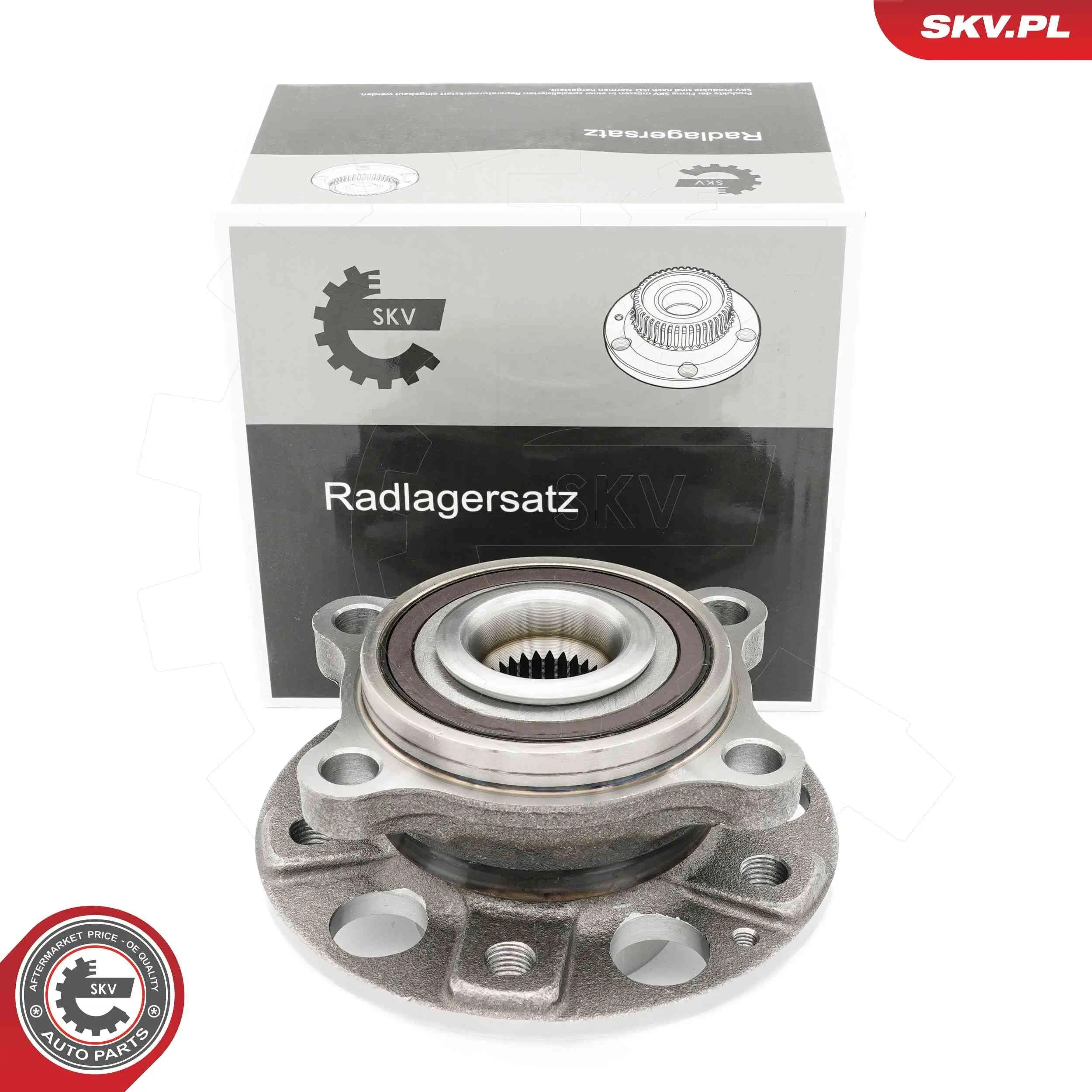 Radlagersatz Vorderachse links Vorderachse rechts ESEN SKV 29SKV640