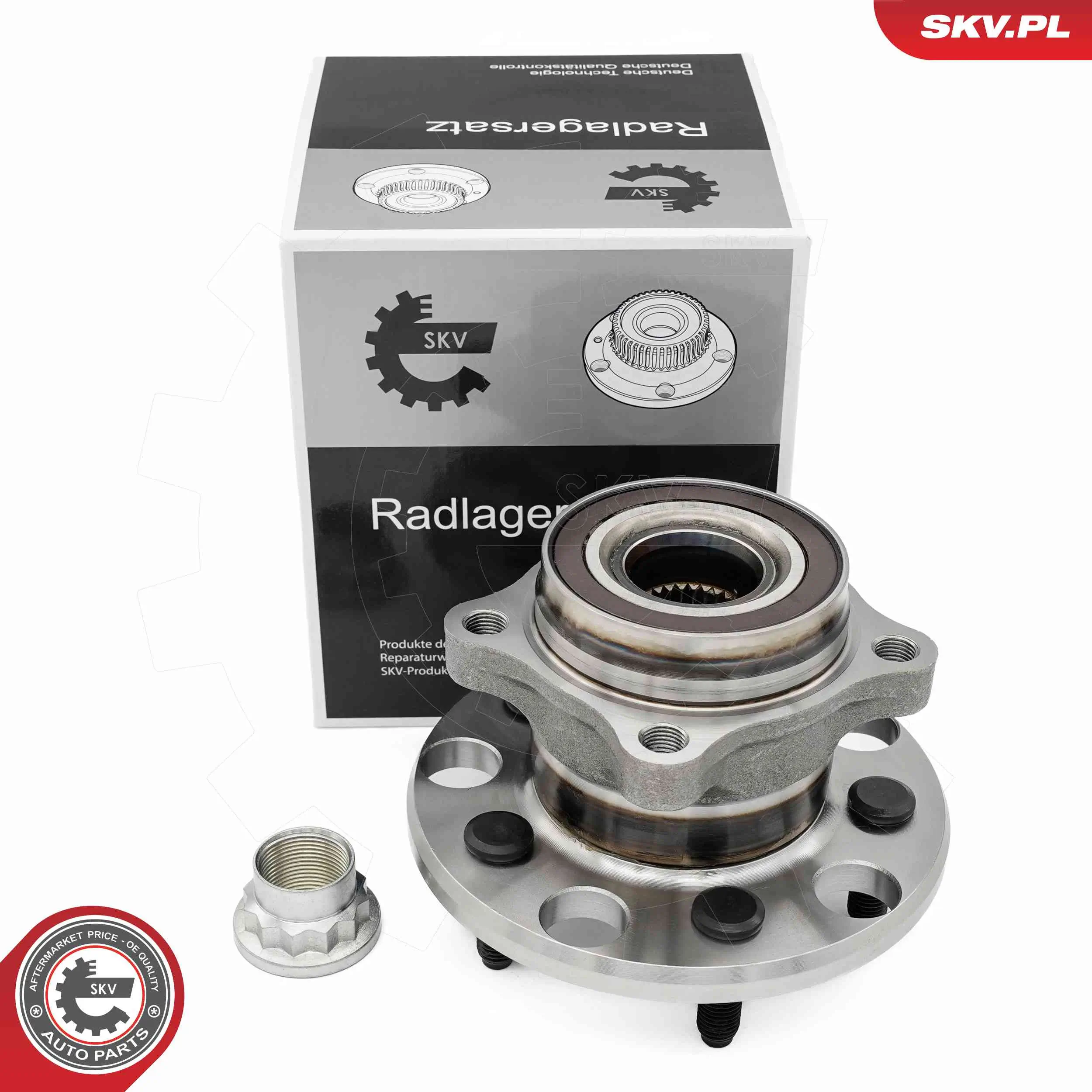 Radlagersatz Hinterachse links Hinterachse rechts ESEN SKV 29SKV660