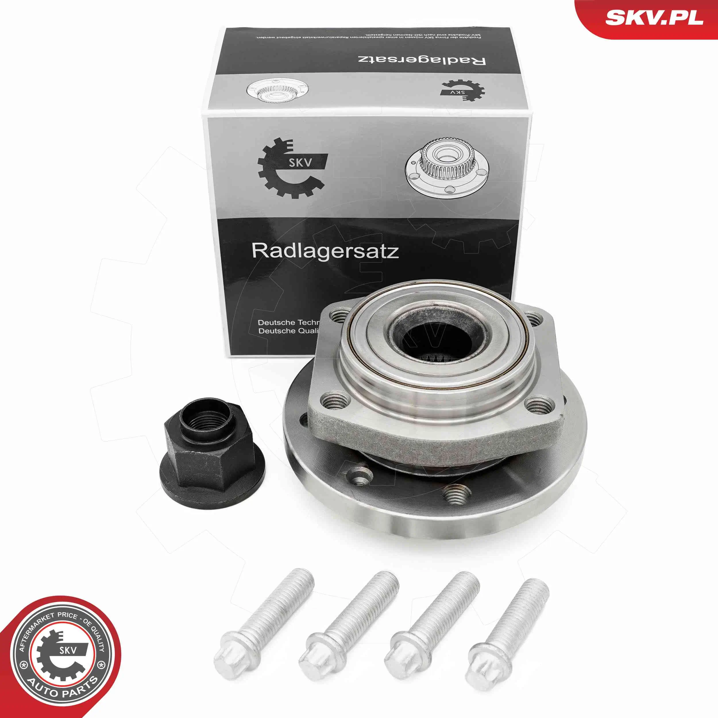 Radlagersatz Vorderachse links Vorderachse rechts ESEN SKV 29SKV693