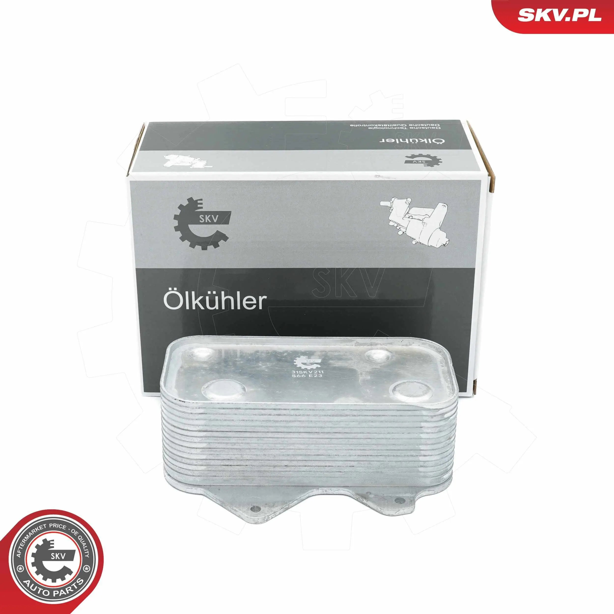 Ölkühler, Motoröl vorne ESEN SKV 31SKV211