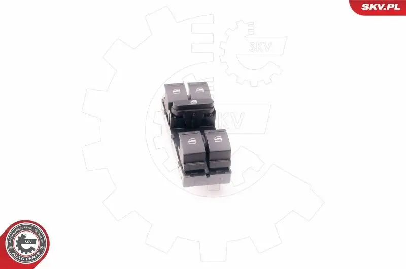 Schalter, Fensterheber 12 V vorne fahrerseitig ESEN SKV 37SKV005