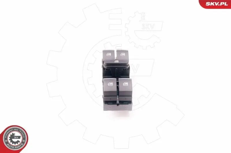 Schalter, Fensterheber 12 V vorne fahrerseitig ESEN SKV 37SKV011