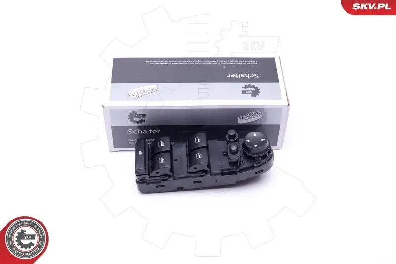Schalter, Fensterheber 12 V vorne fahrerseitig ESEN SKV 37SKV035