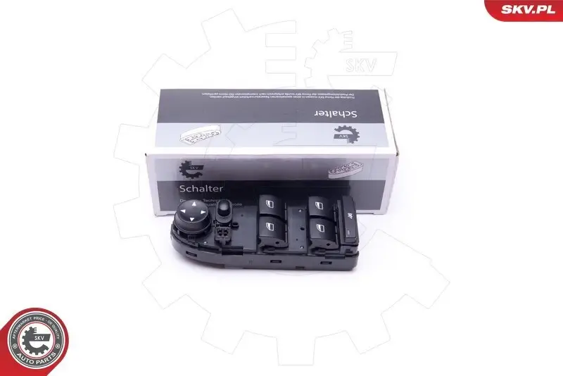 Schalter, Fensterheber 12 V vorne fahrerseitig ESEN SKV 37SKV038