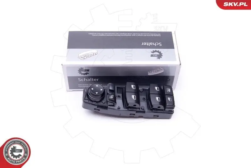Schalter, Fensterheber 12 V vorne fahrerseitig ESEN SKV 37SKV044