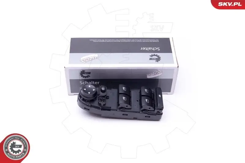 Schalter, Fensterheber 12 V vorne fahrerseitig ESEN SKV 37SKV047