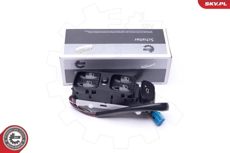 Schalter, Fensterheber 12 V vorne fahrerseitig ESEN SKV 37SKV058