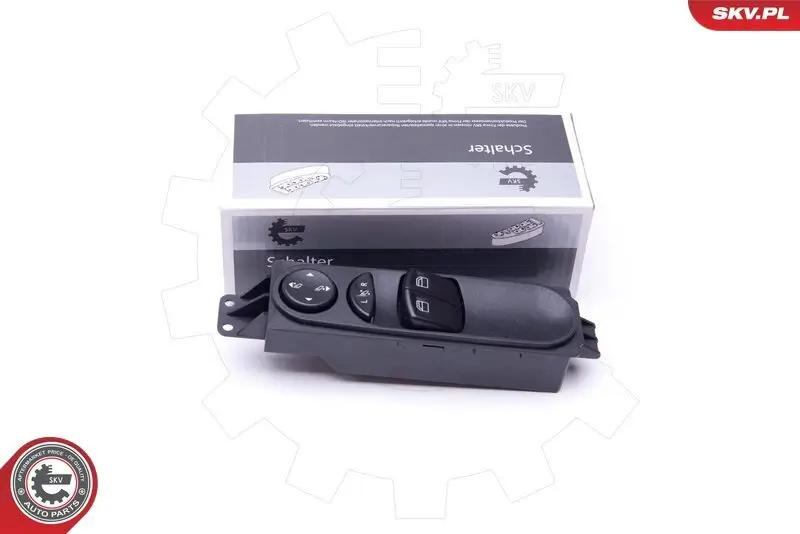 Schalter, Fensterheber 12 V vorne fahrerseitig ESEN SKV 37SKV066