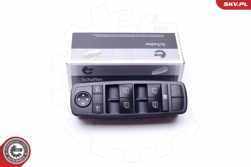 Schalter, Fensterheber 12 V vorne fahrerseitig ESEN SKV 37SKV071