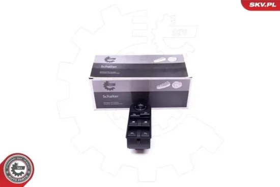 Schalter, Fensterheber fahrerseitig ESEN SKV 37SKV118 Bild Schalter, Fensterheber fahrerseitig ESEN SKV 37SKV118