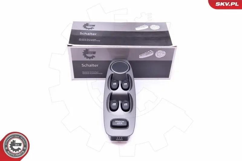 Schalter, Fensterheber fahrerseitig ESEN SKV 37SKV143