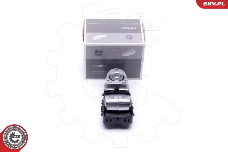 Schalter, Außenspiegelverstellung fahrerseitig ESEN SKV 37SKV178