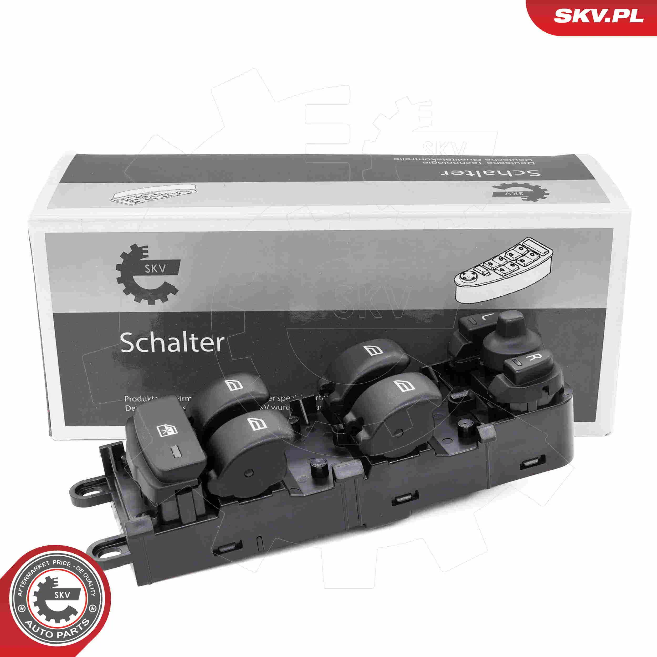 Schalter, Fensterheber vorne links ESEN SKV 37SKV212