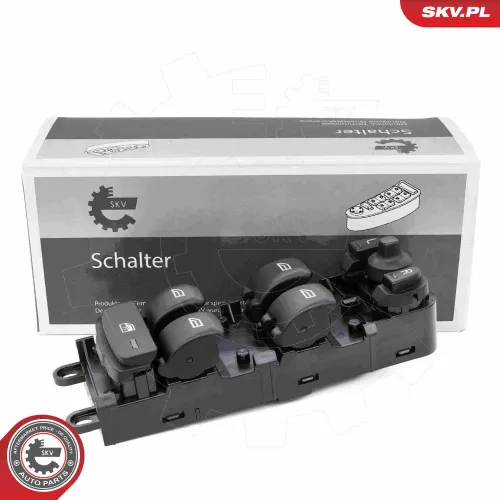 Schalter, Fensterheber vorne links ESEN SKV 37SKV212 Bild Schalter, Fensterheber vorne links ESEN SKV 37SKV212
